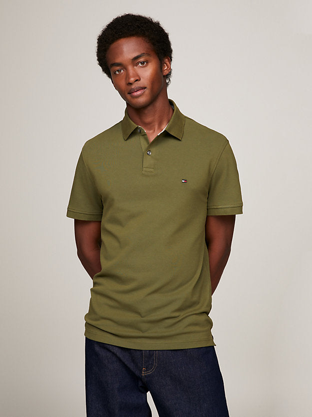Tommy Hilfiger Msw 1985 Regular Polo M177700 Olive