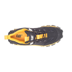 Caterpillar  Mens Intruder Shoes Black Yellow