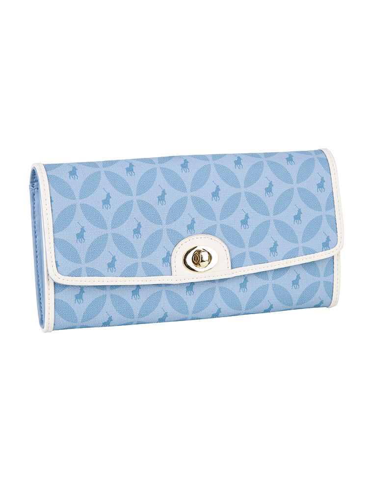 Polo Stanford Turn Lock Clutch  Blue