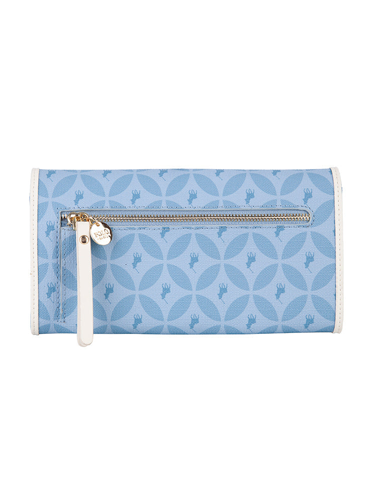 Polo Stanford Turn Lock Clutch  Blue