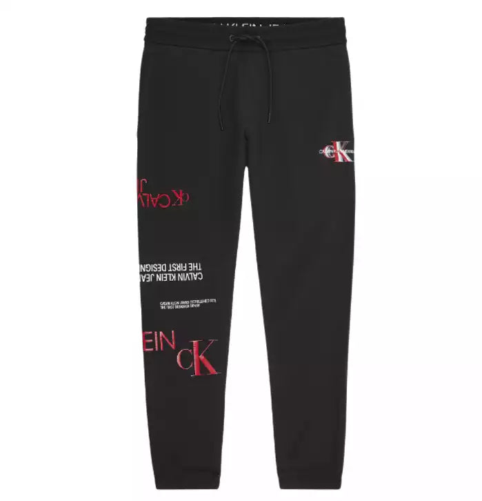 Calvin Klein Multi Urban Logo Hwk Mens Pants Black