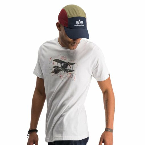 Alpha Industries Aero Tee White