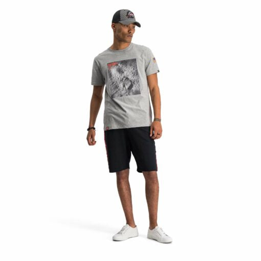 Alpha Industries Moonlanding Tee Grey