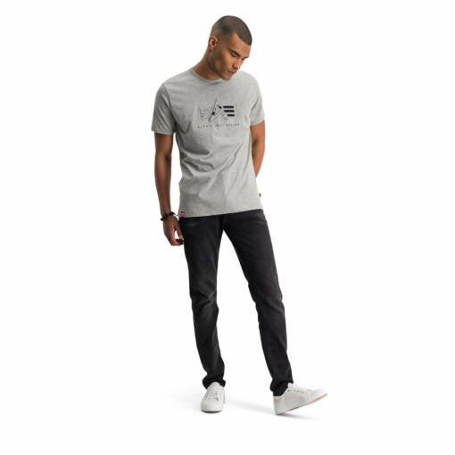 Alpha Industries Ringer Tee Grey