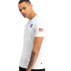 Alpha Industrie-Nasa Apollo T Shirt White