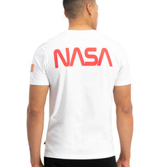 Alpha Industrie-Nasa Apollo T Shirt White