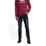 Alpha Industries Mens Strech Denim Dark Blue
