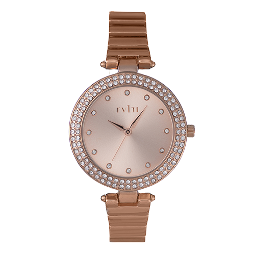 Rvlri Lds Rose Gold Watch For Women – Sedgars SA