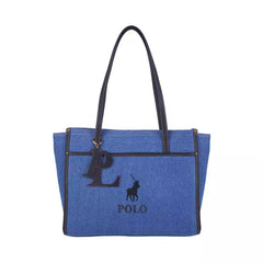 Polo Denim S 22 Tote Bag Blue
