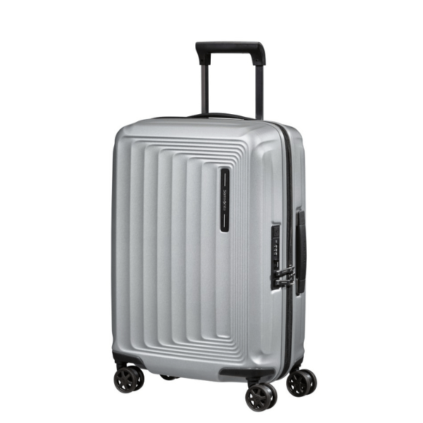 Samsonite Nuon Expandable  Spinner Silver