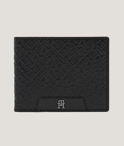 Tommy Hilfiger Am11595 Acc  Monogram  Cc And Coin  Black