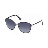 Tom Ford Penelope Light Ruthenium Purple Lens