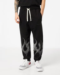 Vision Of Super Vs00482 Pants With Grey Flames Black