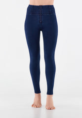 WR.UP® Organic Denim High Waist Full Length Blue Jeans