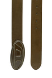 Diesel X0927P0503 Mens Oval D Logo Scratch Belt