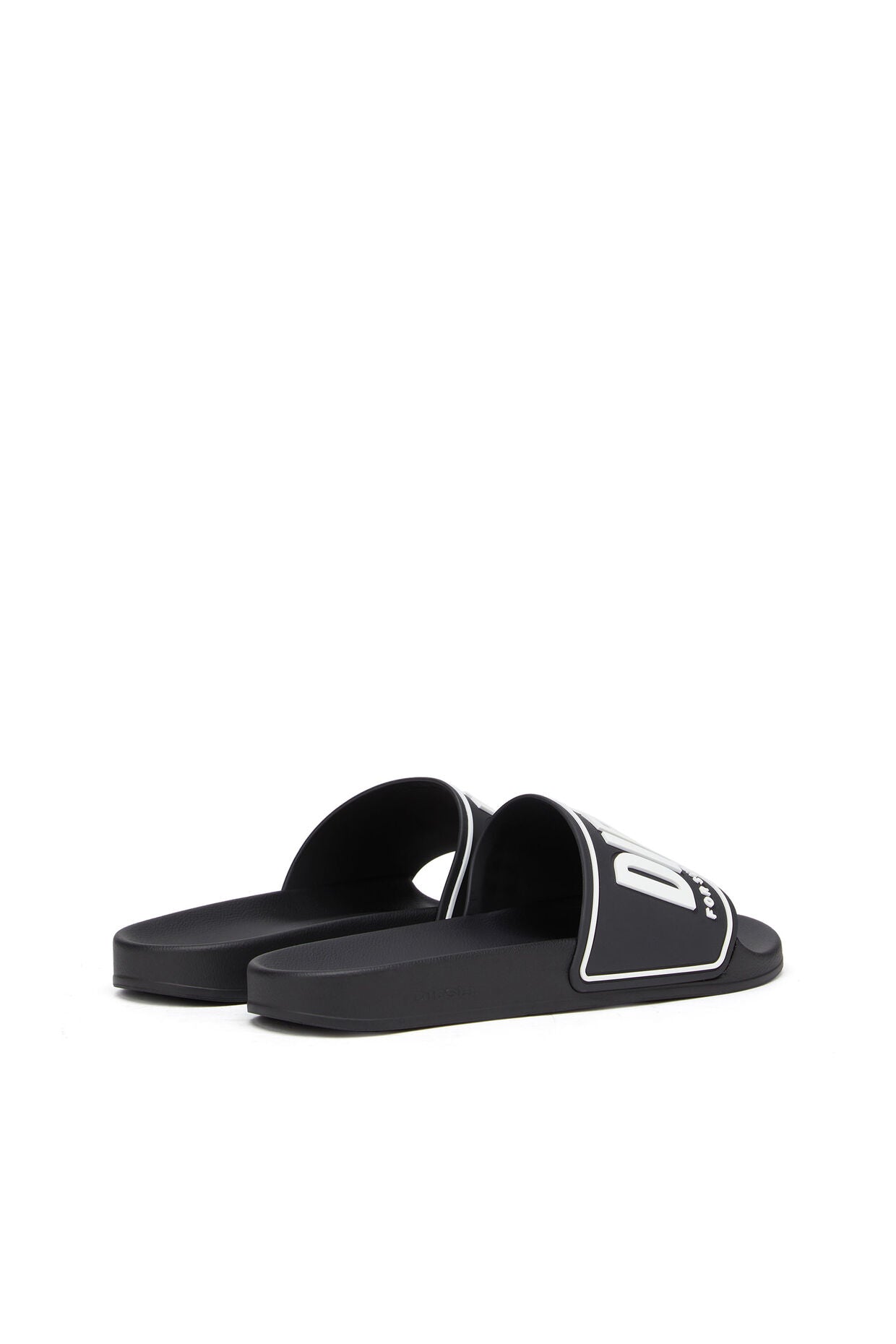 Diesel Mayemi Cc Sandals M  Black And White