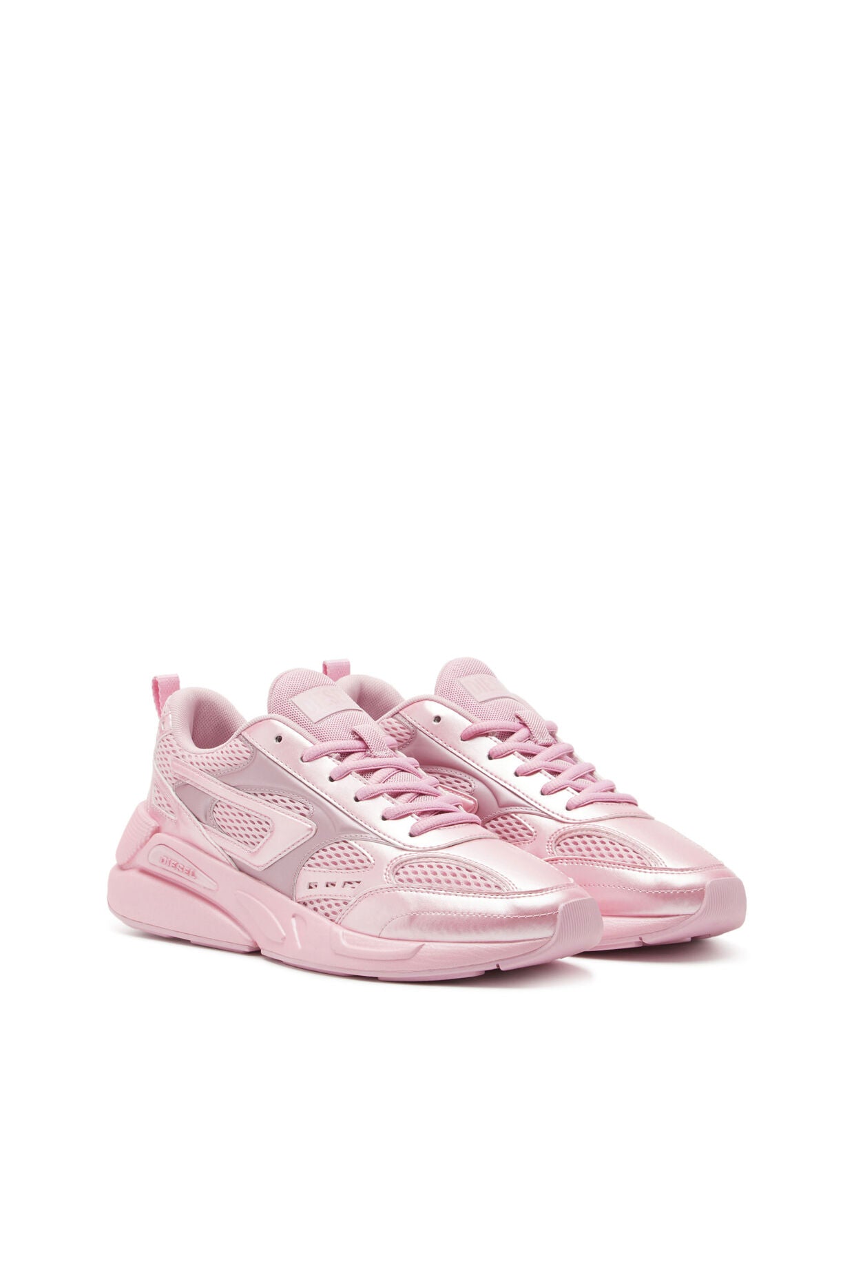 Diesel Y02867P5139 Womens Serendipity Sport Sneaker Pink
