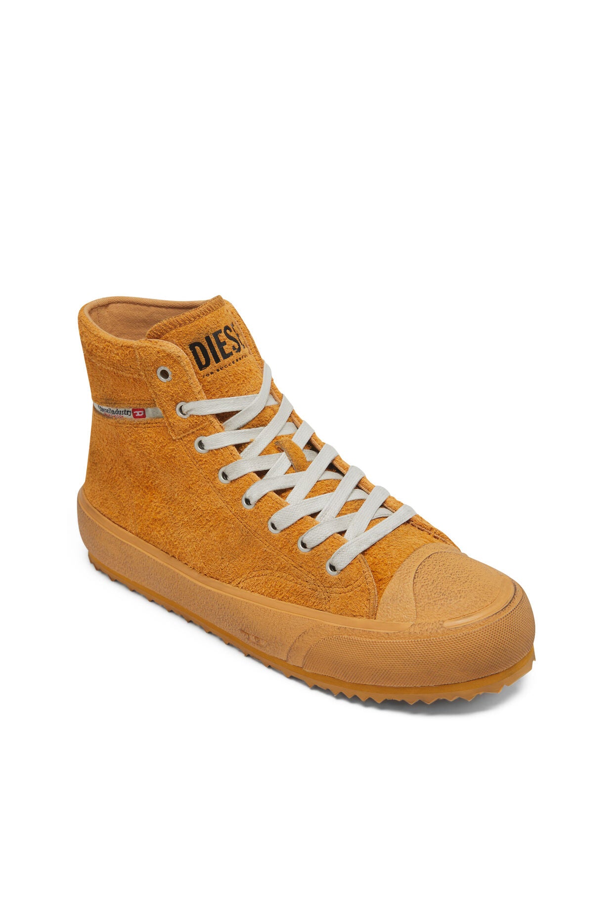 Diesel Y02966P5174 Unisex Principia Mid X Sneakers Honey Yellow