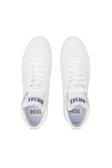 Diesel Y03337Pr030 Womens S-Leroji Mid Sneakers White