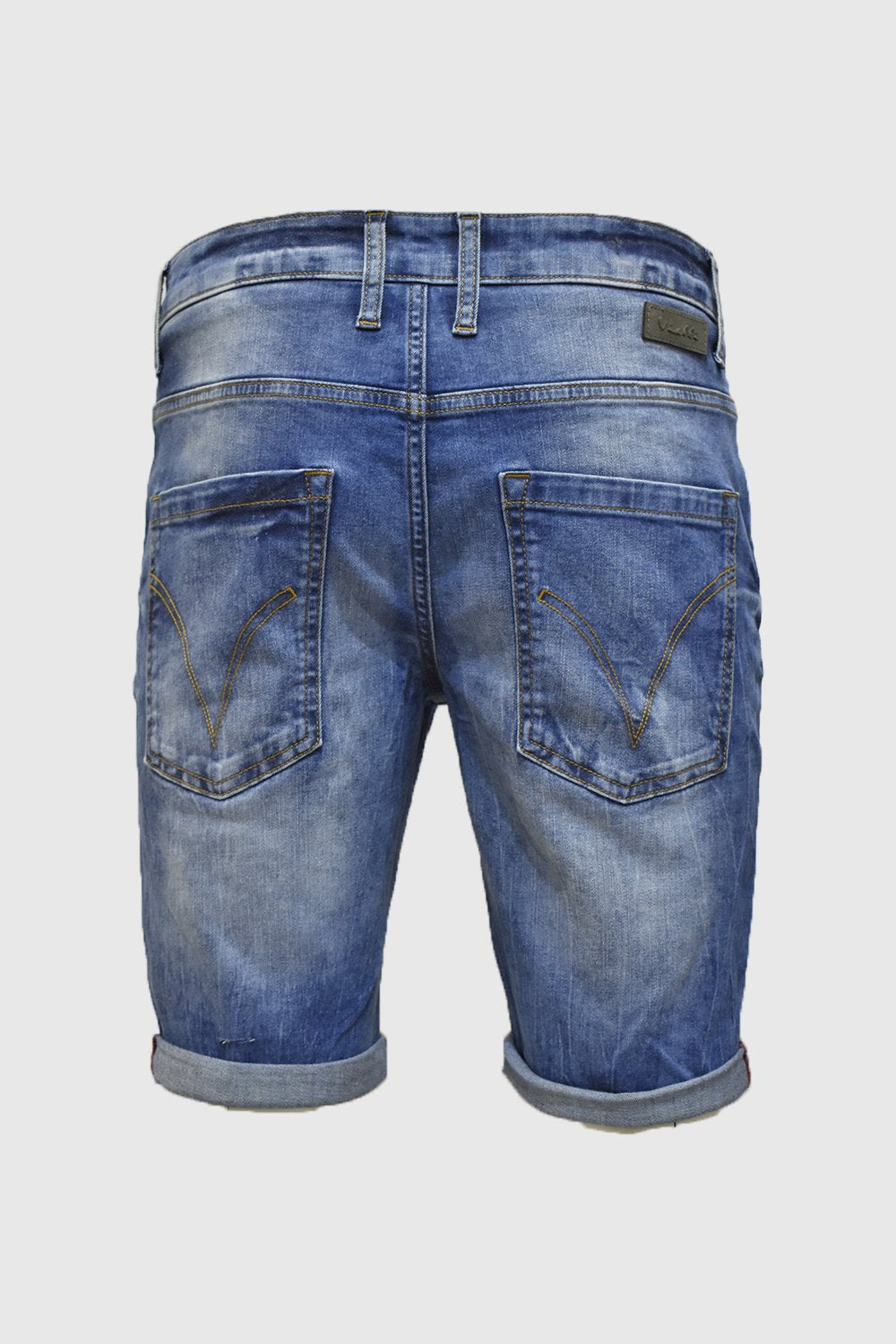 Vialli Twooza Slim Shorts (Medium Blue)