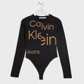 Calvin Klein J2198000 Bold Disrupted Logo Bodysuit