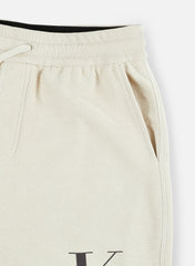 Calvin Klein Monologo Textured Hwk Pant Off White