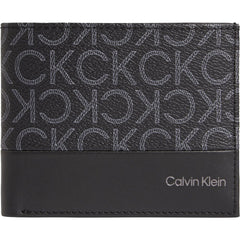 Calvin Klein K5092370 Acc Subtle Mono Bifold 5Cc W/Coin Black