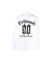 John Richmond Rmp23011 Shirt Asura White Black