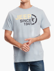 Jeep Fashion Graphic T-Shirt Grey