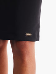 Polo Wmn Pencil Skirt Black