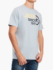 Jeep Fashion Graphic T-Shirt Grey