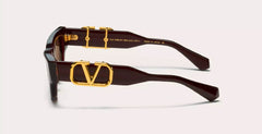 Valentino Sunglasses 103B 50 Maroon