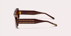 Valentino Sunglasses 108B 53 Maroon