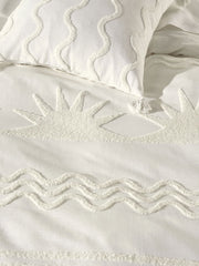 Linen House Helios Duvet Cover Set Vanilla