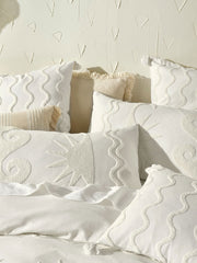 Linen House Helios Duvet Cover Set Vanilla