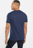 Polo Mens Logo Transfer Tee Navy