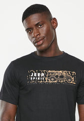 Jeep Fashion Graphic T-Shirt Black
