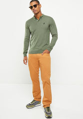 Polo 0023840 Mens Overdyed Twill 5 Pocket Trouser