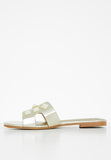 Butterfly Feet Milly 1 Gold Slides
