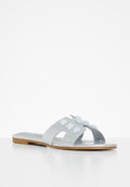 Butterfly Feet Milly 1 Silver Slides