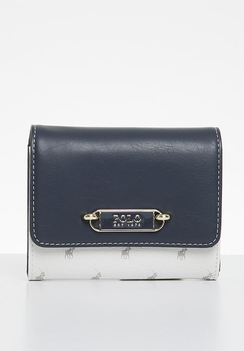 Polo Marina Small Clutch Purse Navy