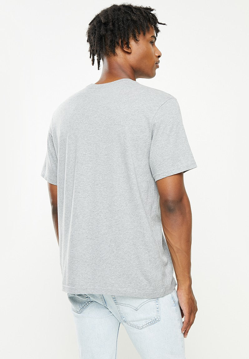 Levis Relaxed Fit Tee Core Poster Msg Grey