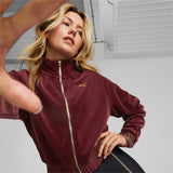 Puma Deco Glam Velour Full  Plum