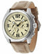 Timberland Quartz With Brown Leather Strap Mens Watch