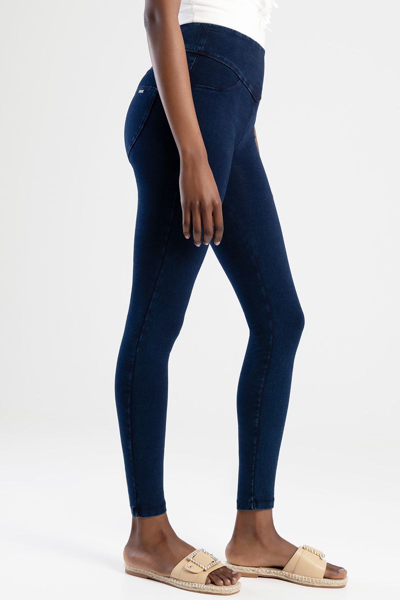 Sissyboy Peaches Sculpt Knit Shaper Jegging Indigo