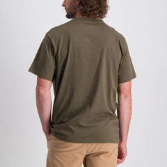 Jeep Mens Photographic Print T-Shirt Fatigue