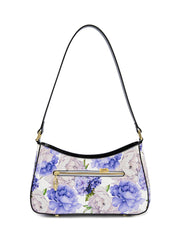 Serenade Sehn52-0821 Lilac Peony Shoulder Bag Lilac