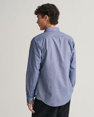 Gant 343749 Reg Oxford Shirt Bd Blue