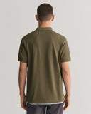 Gant 344152 Reg Shield Ss Pique Polo Green