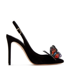 Sophia Webster Saw23086 Vanessa Slingback Pump Midnight